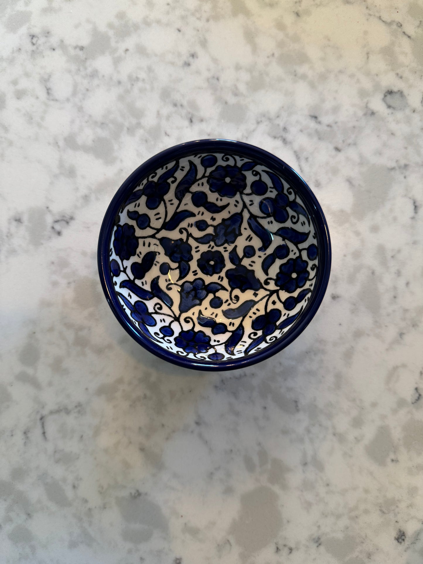 Ceramic Floral Bowl - Small