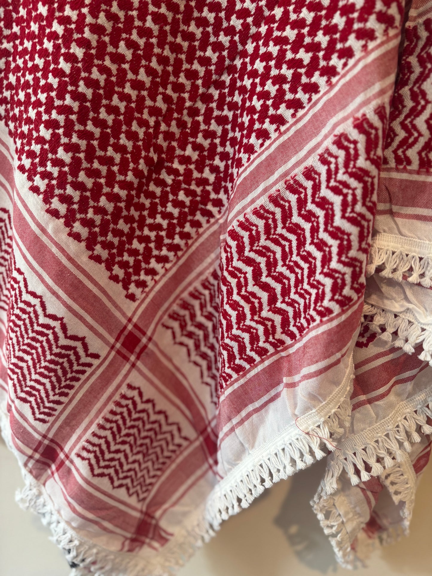 Kuffiyeh - Red and White