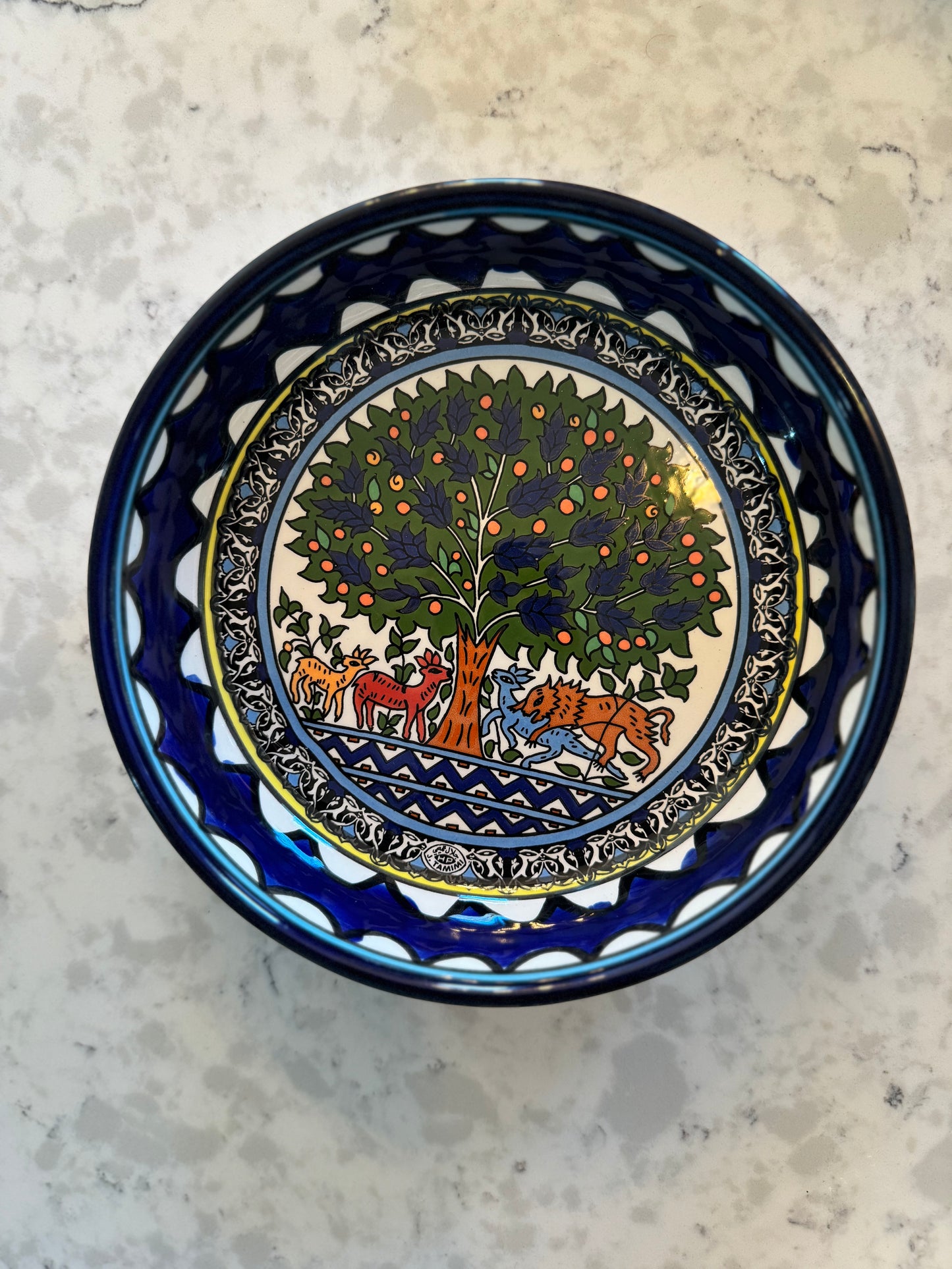 Ceramic Low Bowl - Large