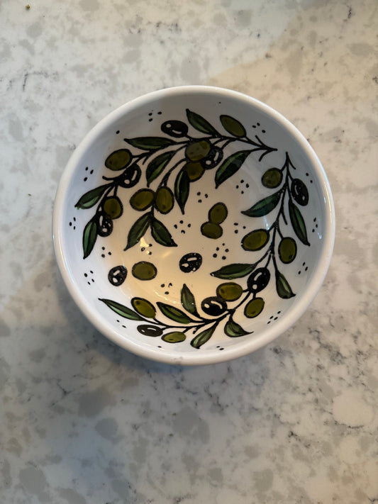 Ceramic Bowl - Olives