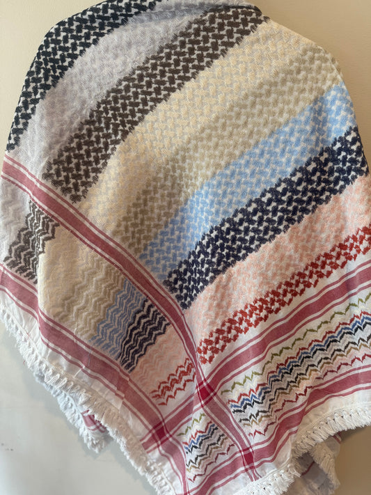 Kuffiyeh - Rainbow Multicolor