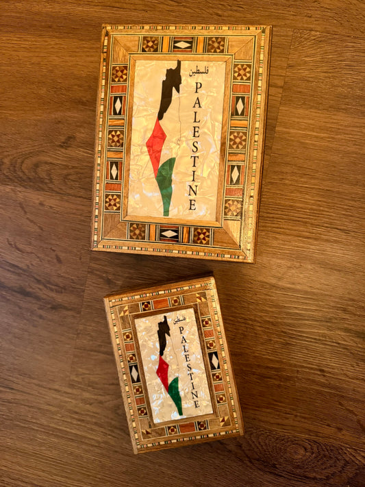 Wood & Mother of Pearl Palestine Box Set
