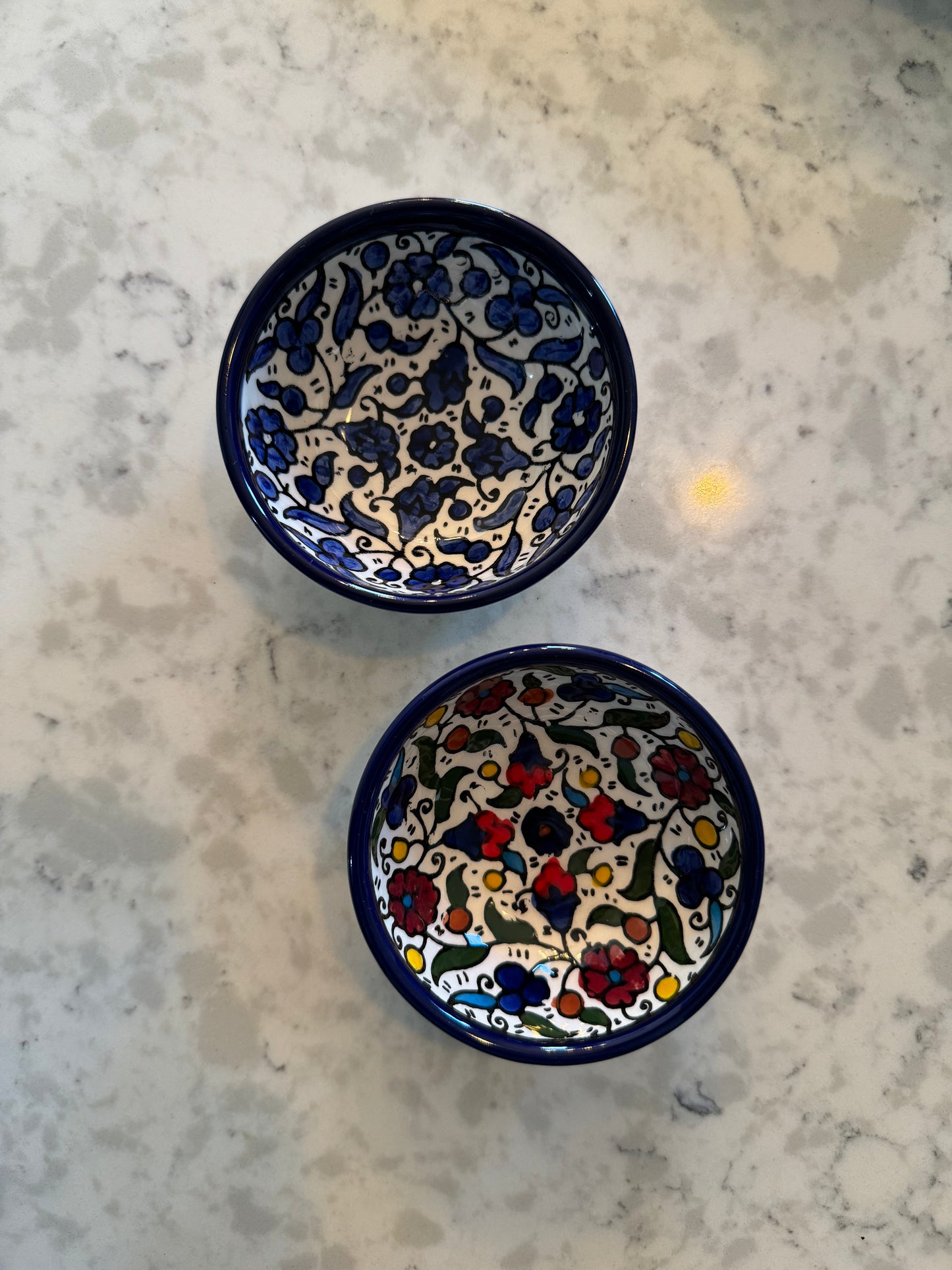 Ceramic Floral Bowl - Small