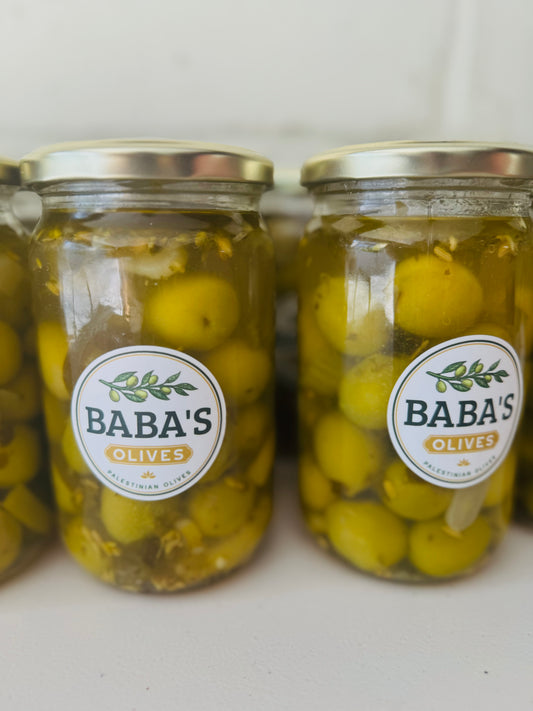 NEW: Large Marinated Nabulsi Olives