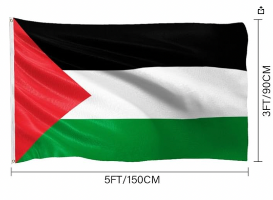 Palestine Flag (3x5 feet)